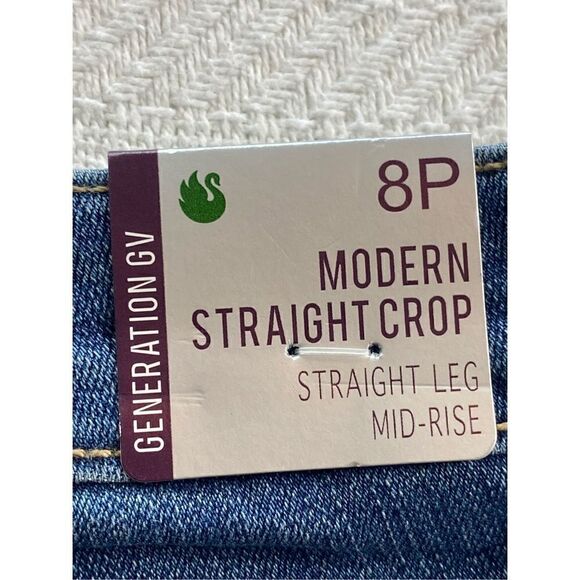 Gloria Vanderbilt 8P Modern Straight Crop Jeans - Picture 7 of 10
